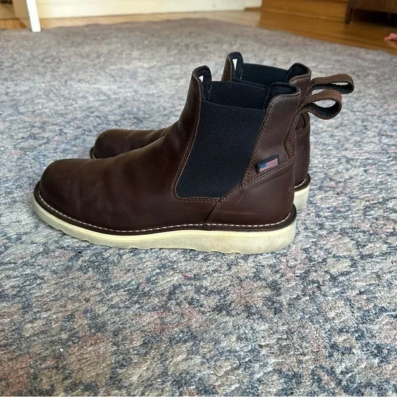 Danner Dark Brown Leather Chelsea Boots - Picture 7 of 9